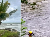 Antilles : La tempête Jerry s'éloigne en laissant un mort en Guadeloupe