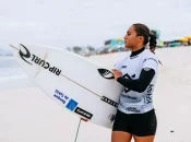 La surfeuse polynésienne Tya Zebrowski renonce aux championnats de France pour préserver sa santé