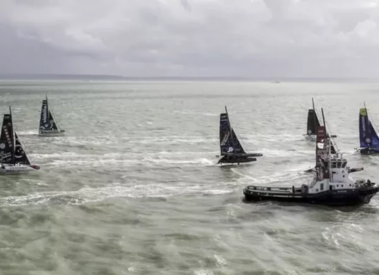 Transat Café L'Or : les Ocean Fifty se sont élancés vers Fort-de-France, le duo guadeloupéen Vauchel-Camus/Seguin parmi les favoris