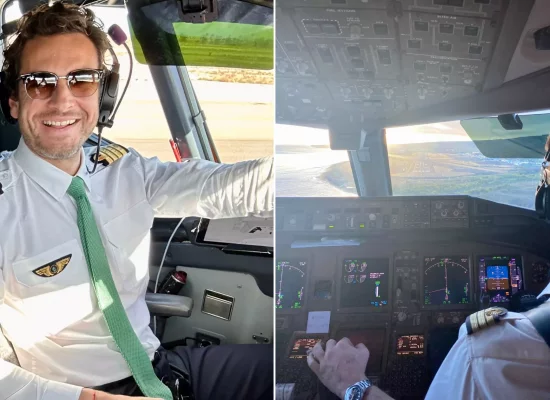 PORTRAIT. La Réunion vue du ciel : le parcours de Baptiste Jobert, Réunionnais devenu commandant de bord chez Transavia, filiale d’Air France