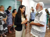 Nouvelle-Calédonie : Avec Paul Néaoutyine, Naïma Moutchou « insiste sur le respect » de « l’histoire »