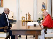 Le président fidjien Naiqama Lalabalavu reçu par le pape au Vatican