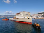 Polynésie : « Na Hiro e Pae », navire destiné aux îles Australes, mis à l’eau en Espagne