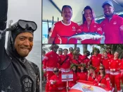 Tahiti s'offre un triplé historique aux mondiaux de pêche sous-marine au Brésil