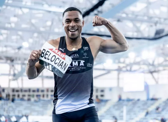 Athlétisme : Le Guadeloupéen Wilhem Belocian rejoint le groupe de Ladji Doucouré