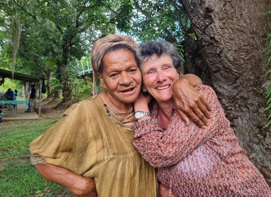 En Nouvelle-Calédonie, la présidente d’honneur de WWF France à la rencontre des « jardiniers de l'environnement »
