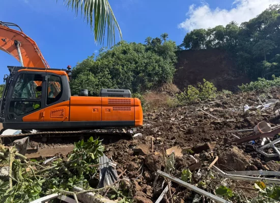 Glissement de terrain à Tahiti : le bilan s'alourdit à six morts, deux personnes toujours disparues