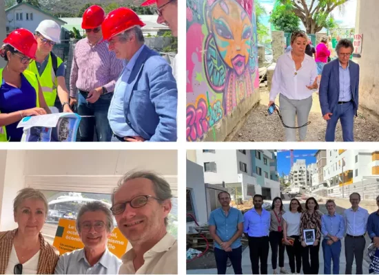 À La Réunion, la FNAR et la Direction Outre-mer de l’USH à la rencontre des acteurs du logement pour une mobilisation collective pour l’habitat social sur le territoire