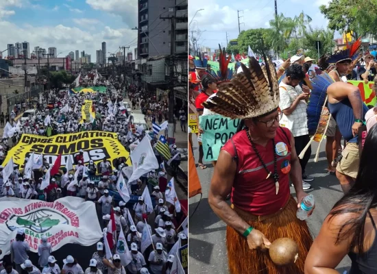 COP30: grande marche à Belem pour le climat, les négociations au point mort