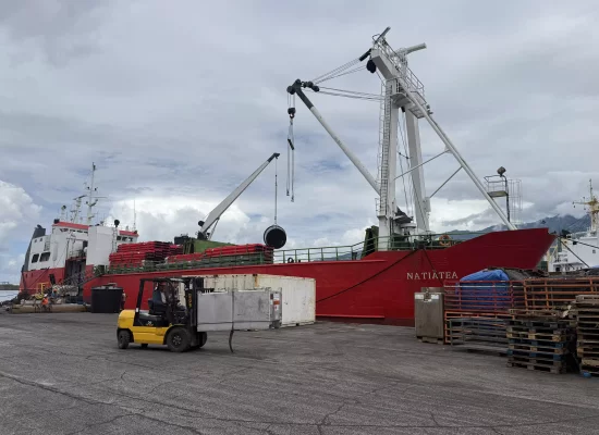 Desserte maritime : En Polynésie, un nouveau navire pour desservir les îles de Maupiti et Maiao