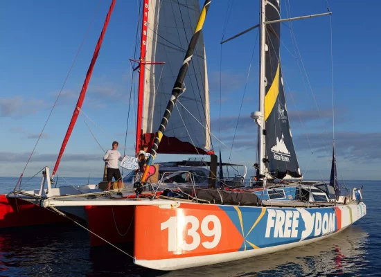 Globe 40 à La Réunion : L’équipage réunionnais arrive à La Réunion en sixième position