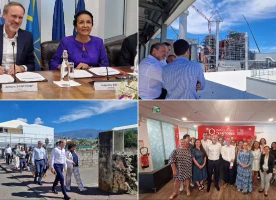 La Réunion : Plus d’un milliard d’euros investis par la Banque des Territoires en trois ans, en faveur d’une île verte et solidaire