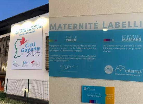 Santé : Le pôle Femme-Enfant de l’hôpital de Cayenne en Guyane labellisé Maternys
