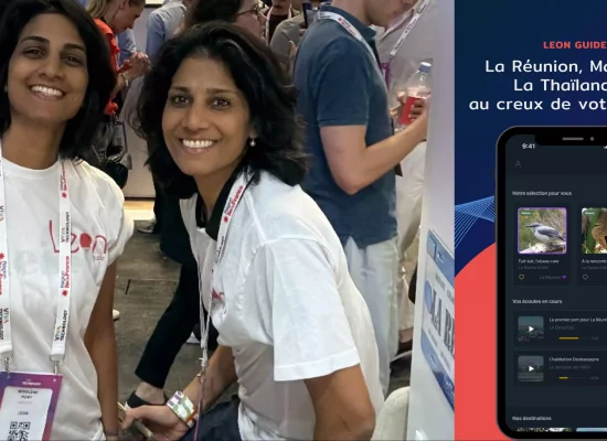 Innovation : Avec sa version 2, la start-up réunionnaise Léon étend sa carte sonore de La Réunion au monde