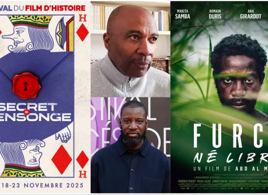 Le réalisateur martiniquais Alain Agat et le rappeur Abd Al Malik, réalisateur de « Furcy, né libre », parmi les invités de la 35ème édition du Festival International du Film d’Histoire de Pessac