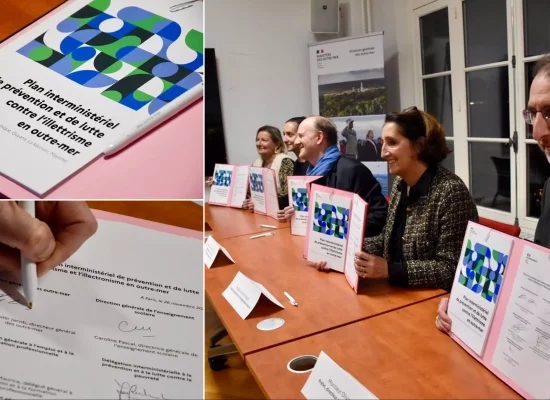 Signature du premier plan interministériel de prévention et de lutte contre l'illettrisme et l'illectronisme en Outre-mer