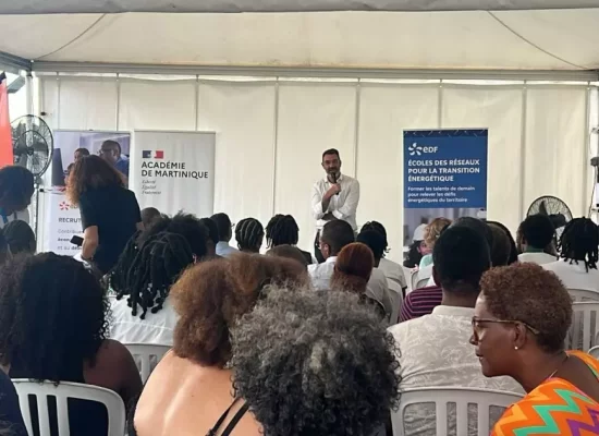 Martinique : La première promotion de « L'école des réseaux pour la transition énergétique » est sur les rails