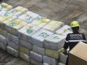 Lutte contre le narcotrafic : Plus de deux tonnes de cocaïne saisies par la Marine nationale en zone maritime Antilles