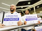 Le Guadeloupéen Helios Latchoumanaya et d'autres athlètes paralympiques mobilisés à l'aéroport Charles-de-Gaulle pour "chercher des sponsors"