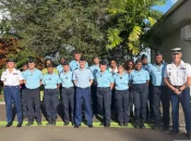 Le Directeur des ressources humaines de la Gendarmerie nationale en déplacement en Martinique