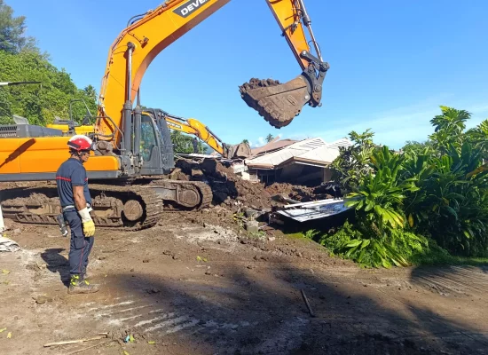 Glissement de terrain à Tahiti : Dans le quartier Te Honu de Afaahiti, les sinistrés ne peuvent « toujours pas se projeter »