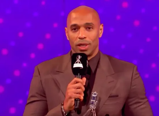 Thierry Henry récompensé par la BBC pour l’ensemble de sa carrière