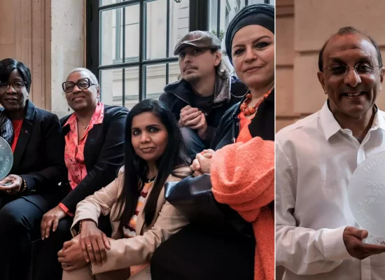 L’association Génération 2 Citoyenneté Intégration (Evry) portée par la Guadeloupéenne Danielle Girondin et l'association réunionnaise 1000 Sourires lauréates du Projet Banlieues de la Fondation BNP Paribas