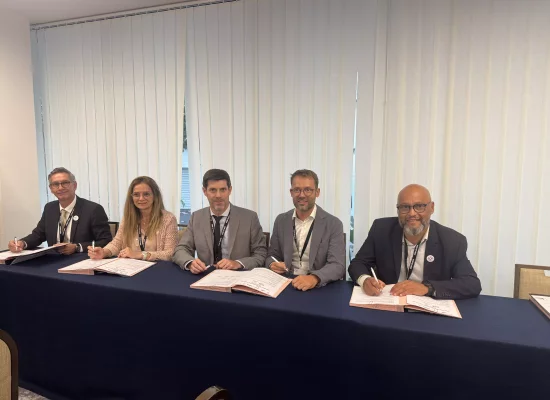 Renouvellement de la convention Team France Export La Réunion