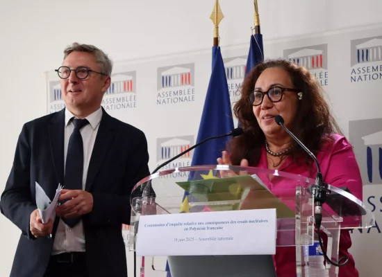 Essais nucléaires en Polynésie : La proposition de loi pour « reconnaître les victimes » et « améliorer leur indemnisation » examinée par l’Assemblée nationale en janvier