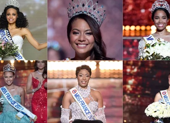 Sur les 10 dernières années, six Miss des Outre-mer ont été élues Miss France