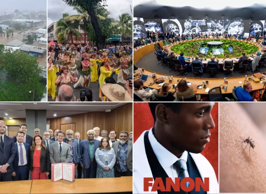 Rétrospective 2025 en Outre-mer&nbsp;: Refonder Mayotte, cyclone Garance à La Réunion, UNOC-3, Bougival, Naïma Moutchou remplace Manuel Valls