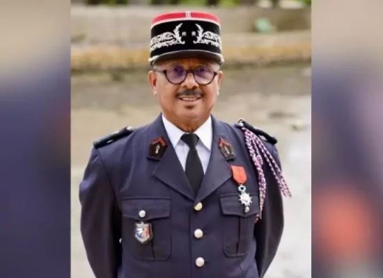 Le Guyanais Sylvain Montgénie, nouveau patron des pompiers de Guadeloupe