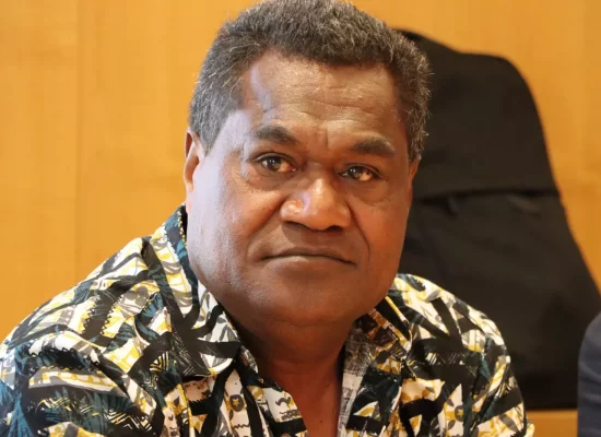 Christian Tein, de retour en Nouvelle-Calédonie pour le Congrès du FLNKS