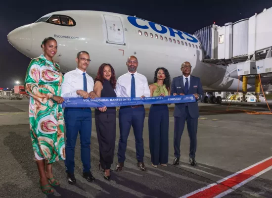 Aérien : Après Bordeaux - Fort-de-France, Corsair inaugure son Nantes - Pointe-à-Pitre en Guadeloupe