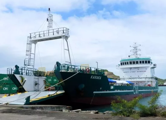 Nouvelle-Calédonie : Pour ses 30&nbsp;ans, la Compagnie maritime des îles se dote d’un nouveau navire de fret