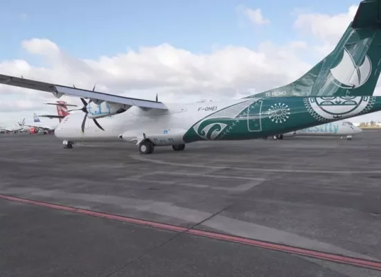Aérien&nbsp;: Motu Link Airline, première compagnie dédiée au fret en Polynésie, dévoile sa livrée