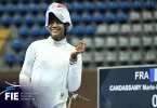 L'antillaise Marie-Florence Candassamy remporte la Coupe du monde d'épée de Fujaïrah aux Emirats arabes unis