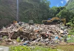 L'équivalent de 40 piscines olympiques de déchets dans une décharge illégale en Polynésie