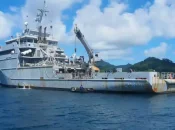 Polynésie : Sur l’île de Huahine, la Marine cartographie les futurs points de débarquement en cas de crise