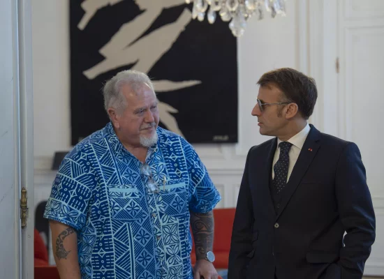 INTERVIEW. Entretien avec Emmanuel Macron, essais nucléaires, municipales, tourisme et Air Tahiti Nui : Le président de la Polynésie Moetai Brotherson a répondu à nos questions