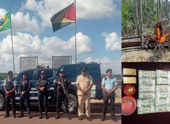 Or illégal en Amérique du Sud: 198 arrestations dans une opération transfrontalière