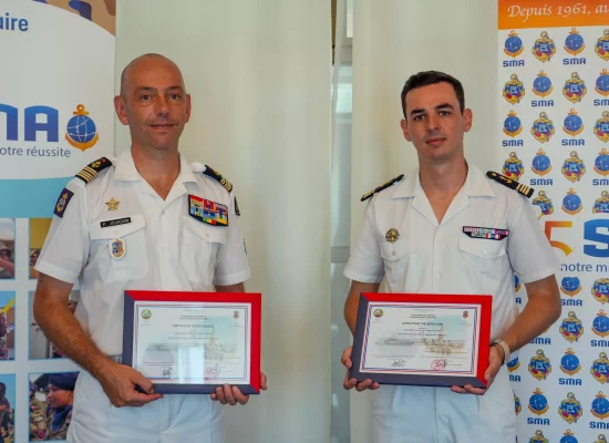 La Réunion : Un jumelage historique entre le Patrouilleur outre-mer Auguste Techer et le RSMA de La Réunion