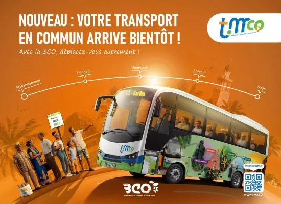 Mobilités à Mayotte : Lancement du TMCO, premier réseau de transport public structuré du territoire