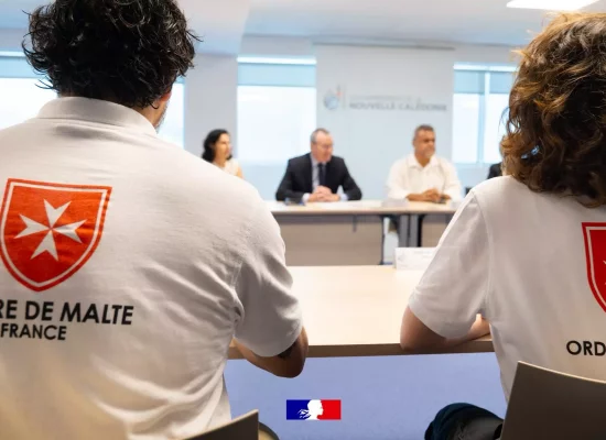 Santé : La première brigade itinérante de soignants de l'Ordre de Malte est arrivée en Nouvelle-Calédonie