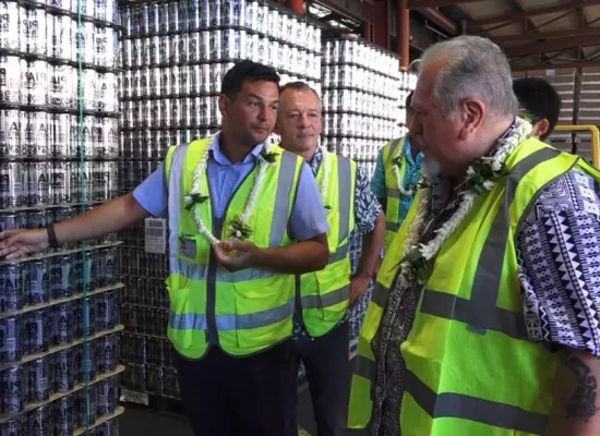 En Polynésie, la Brasserie de Tahiti plaide pour le « made in fenua » devant le gouvernement