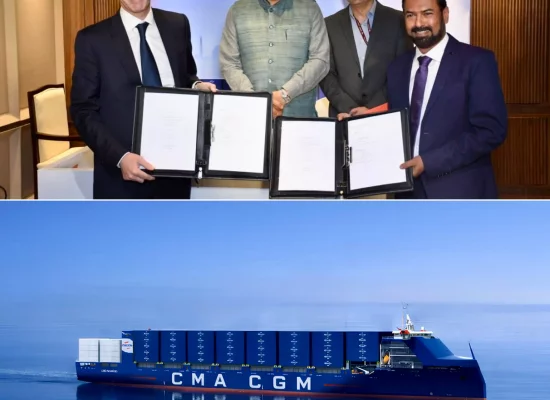 Construction de navires, recrutement de marins indiens, centre de recherche et développement : Le groupe CMA CGM renforce son « partenariat stratégique » avec l’Inde