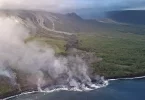Fin de l'éruption du Piton de la Fournaise à La Réunion