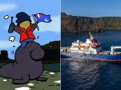 Terres australes et antarctiques françaises : L’artiste Jace en résidence à bord du Marion Dufresne du 11 mars au 10 avril