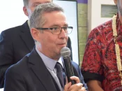 Jérôme Despey, Président du Salon international de l'Agriculture, en déplacement à La Réunion