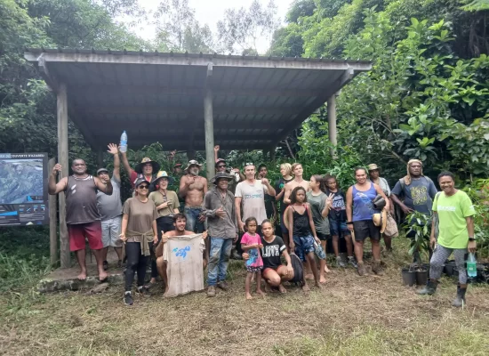 Nouvelle-Calédonie : À Bourail, le RSMA et les associations WWF et Bwärä Tortues Marines poursuivent leur mobilisation collective en faveur de l'environnement